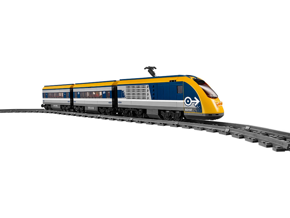 Конструктор Lego City: пассажирский поезд (60197)