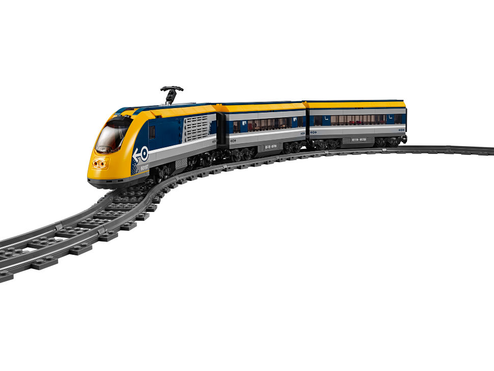 Конструктор Lego City: пассажирский поезд (60197)