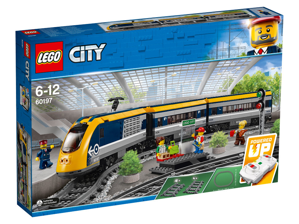 Конструктор Lego City: пассажирский поезд (60197)