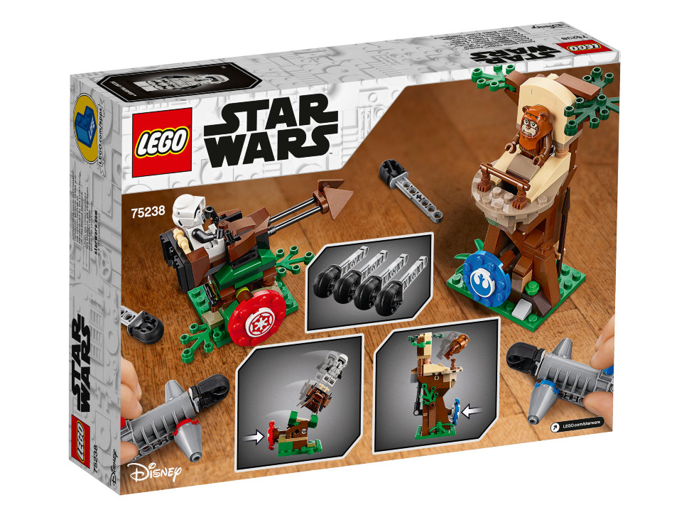 Конструктор Lego Star Wars: нападение на планету Эндор (75238)