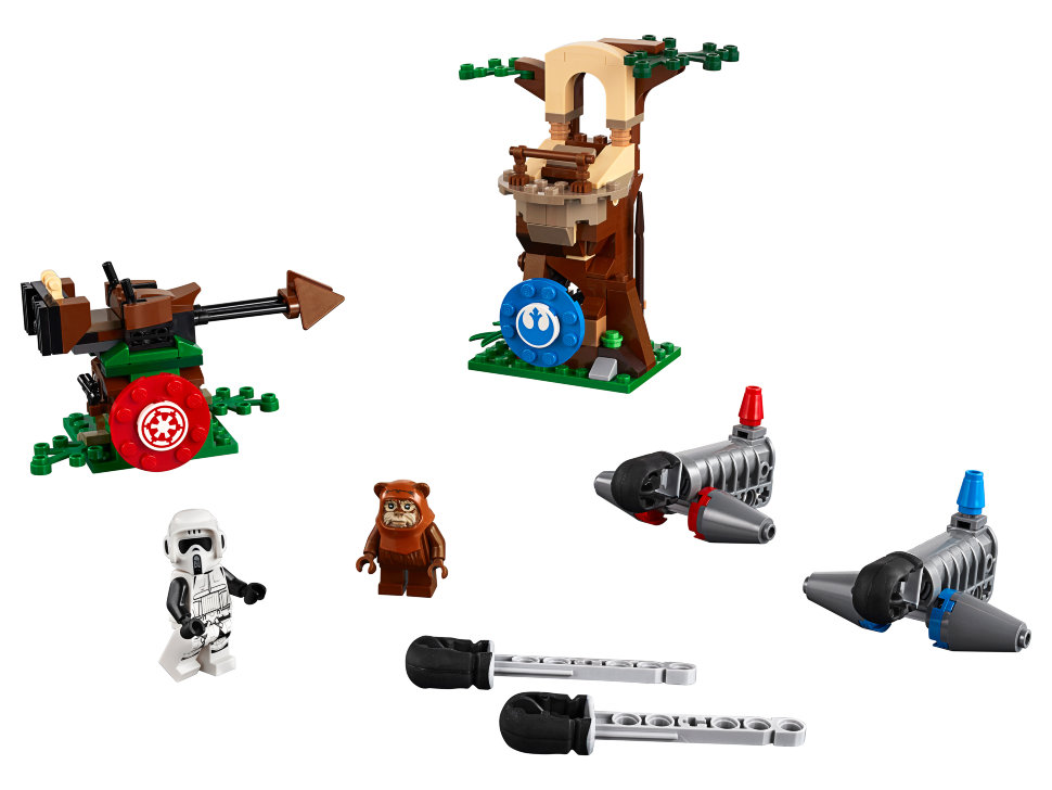 Конструктор Lego Star Wars: нападение на планету Эндор (75238)