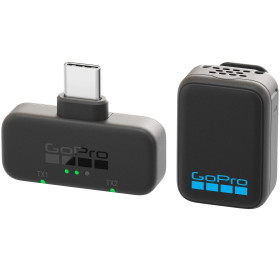 Радіосистема GoPro Wireless Mic, мікрофон, приймач для смартфона (AWMIC-010-USB-EU)