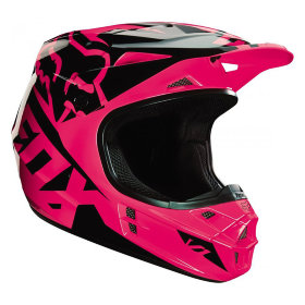 Мотошлем Fox V1 Race Helmet Pink