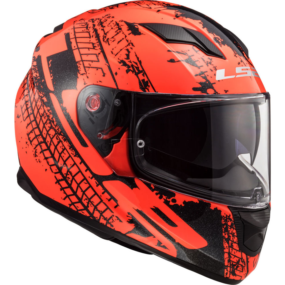 Мотошлем LS2 FF320 Stream Evo Lava Fluo Orange/Black