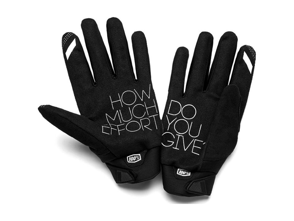 Мотоперчатки Ride 100% Brisker Cold Weather Black