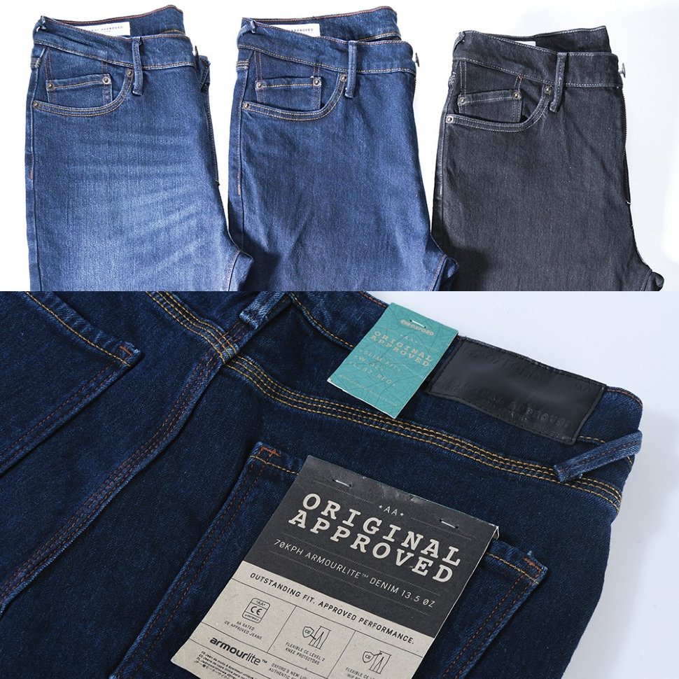 Мотоджінси Oxford Jean Straight MS Blk Short