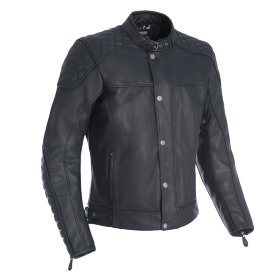 Мотокуртка мужская Oxford Hampton MS Leather Jacket Black