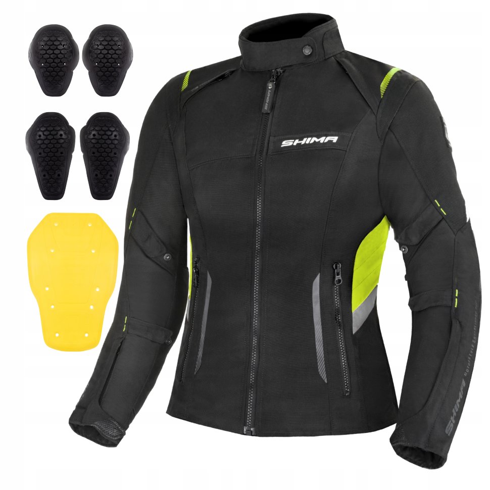 Мотокуртка Shima Rush Lady Fluor Yellow