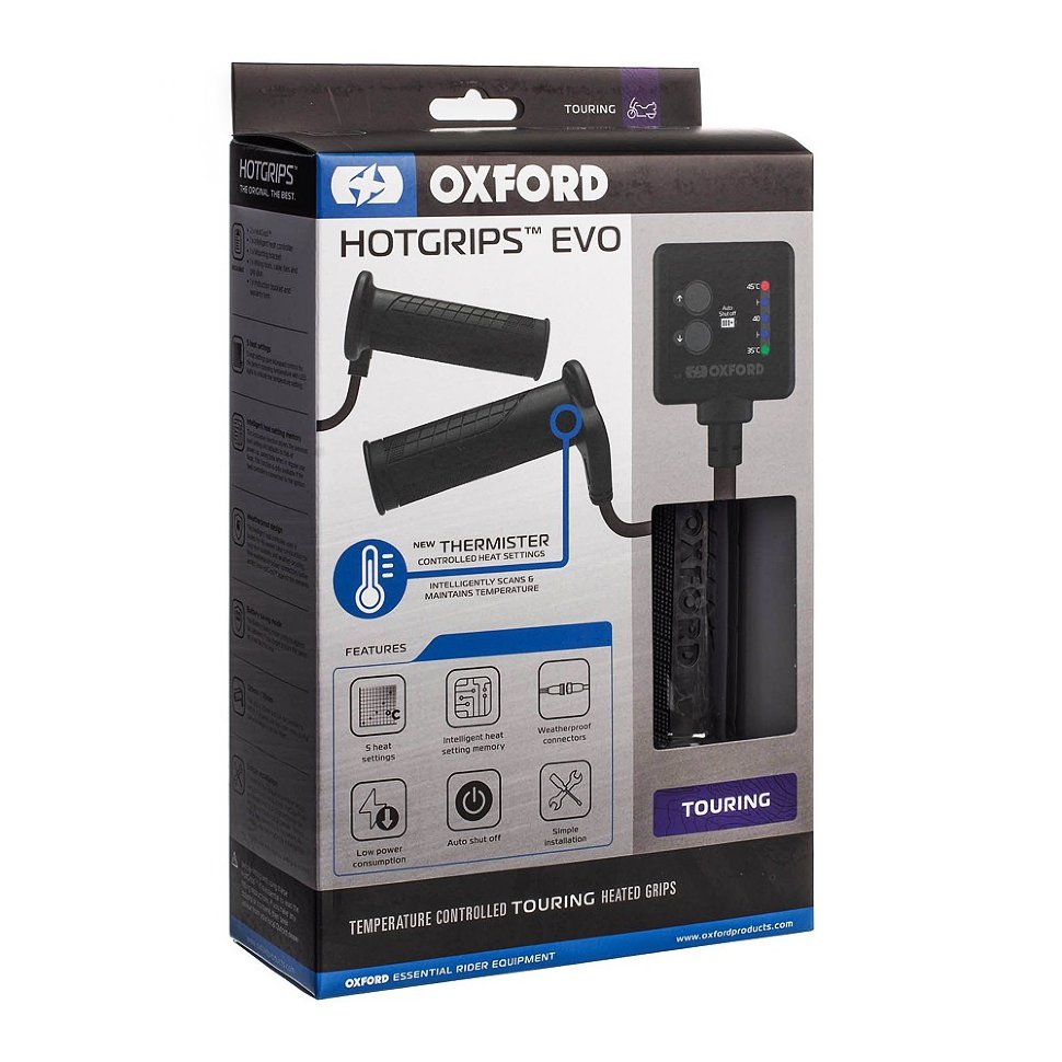 Ручки с подогревом Oxford Hotgrips EVO Touring Temperature Controlled (EL421)