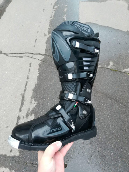 Мотоботы Forma Predator 2.0 Enduro Black/Antracite