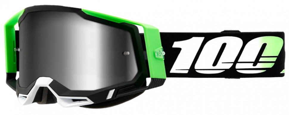 Мото окуляри 100% Racecraft 2 Goggle Kalkuta Mirror Lens Silver (50121-252-02)