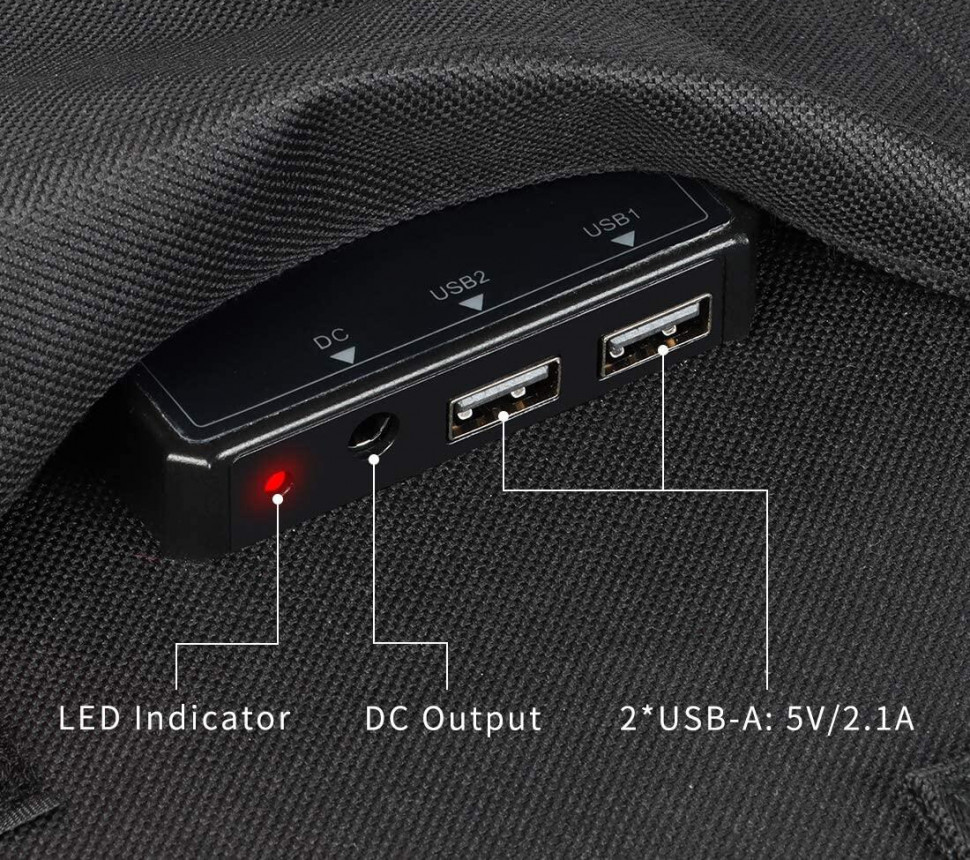 Сонячна панель Flashfish Foldable Solar Panel 50W (SP18V50W)