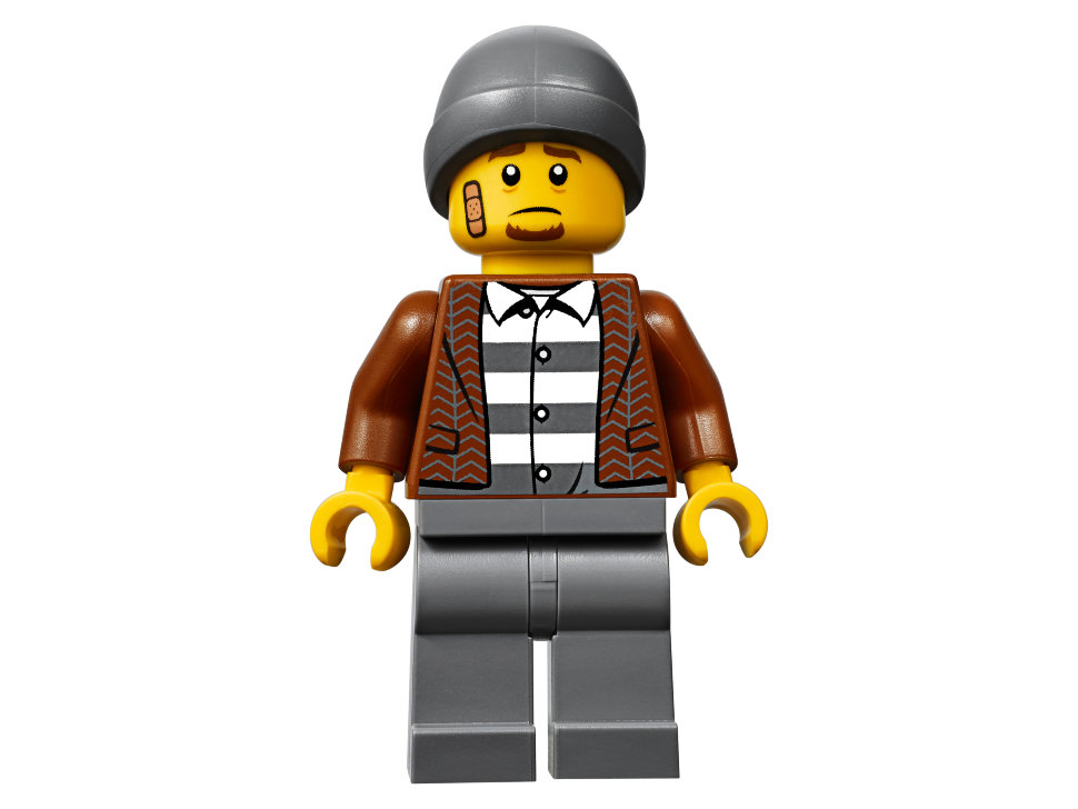 Конструктор Lego City: полицейский вертолётный транспорт (60244)