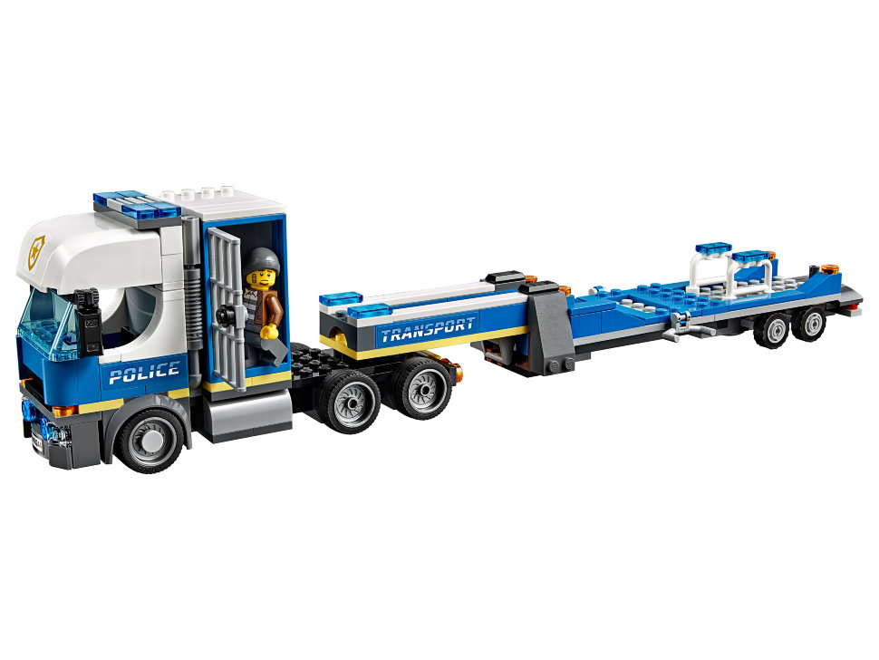 Конструктор Lego City: полицейский вертолётный транспорт (60244)