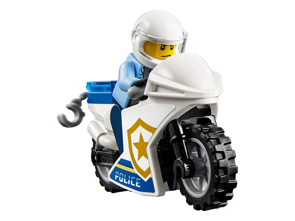 Конструктор Lego City: полицейский вертолётный транспорт (60244)