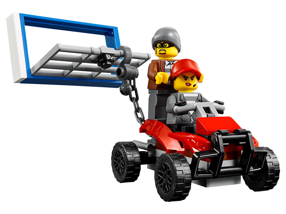 Конструктор Lego City: полицейский вертолётный транспорт (60244)