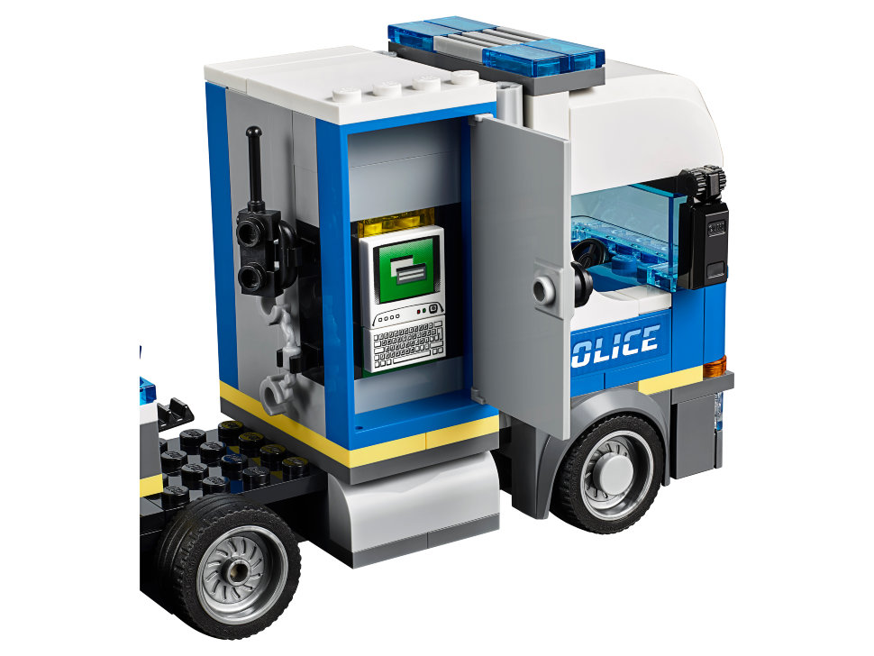 Конструктор Lego City: полицейский вертолётный транспорт (60244)