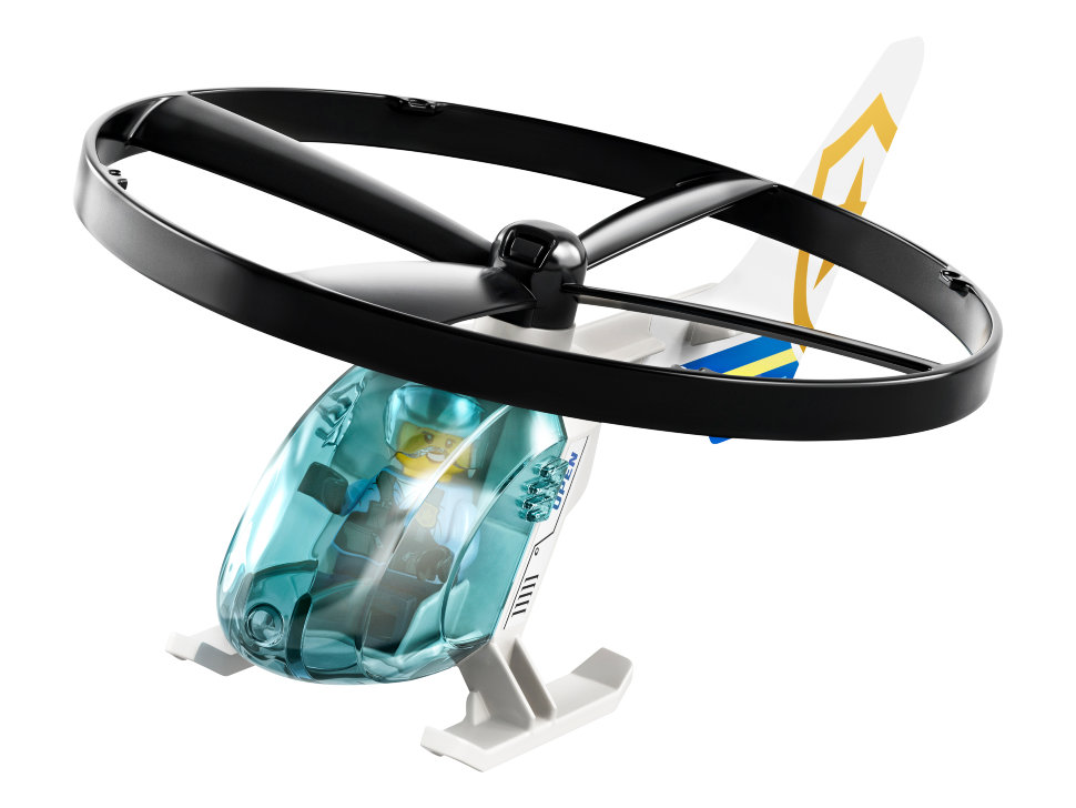 Конструктор Lego City: полицейский вертолётный транспорт (60244)