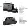 Видеорегистратор VIOFO A139 PRO 3CH с 4К, GPS и тремя камерами