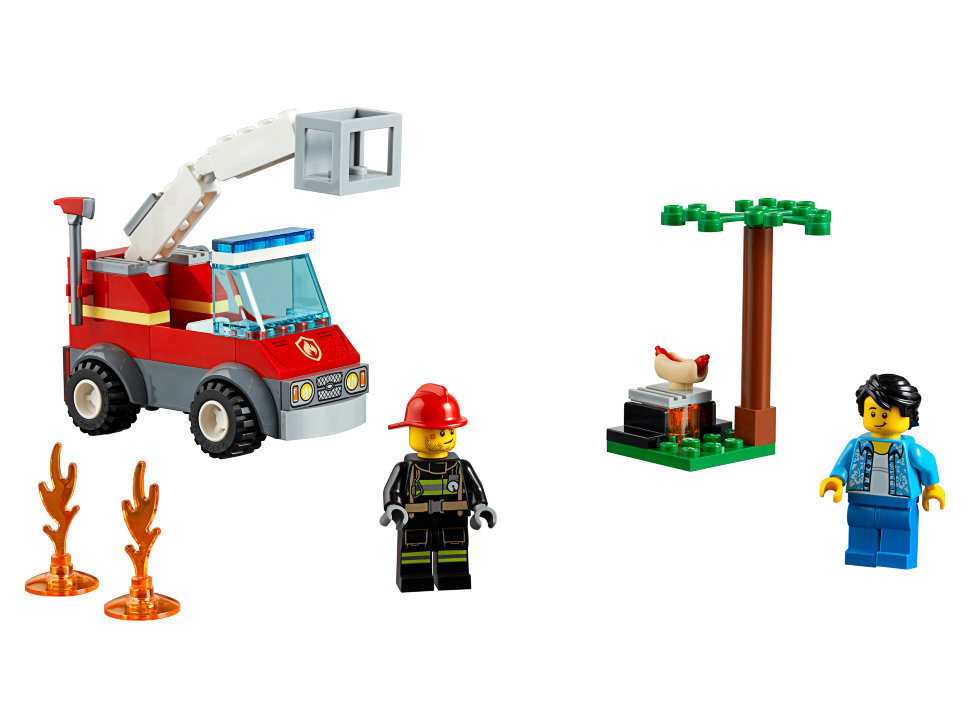Конструктор Lego City: Пожар на пикнике (60212)