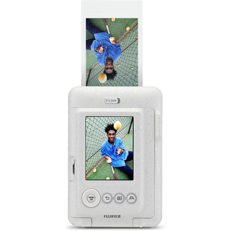 Фотокамера моментальной печати Fujifilm Instax Mini LiPlay Stone White (16631758)