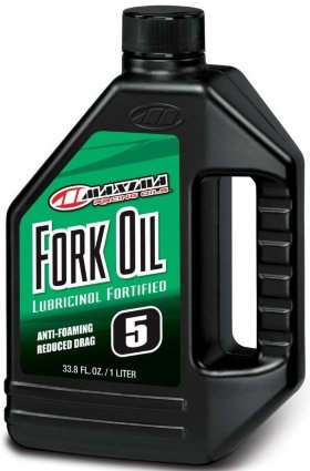 Вилочное масло Maxima Fork Oil V-Twin 5W 1л