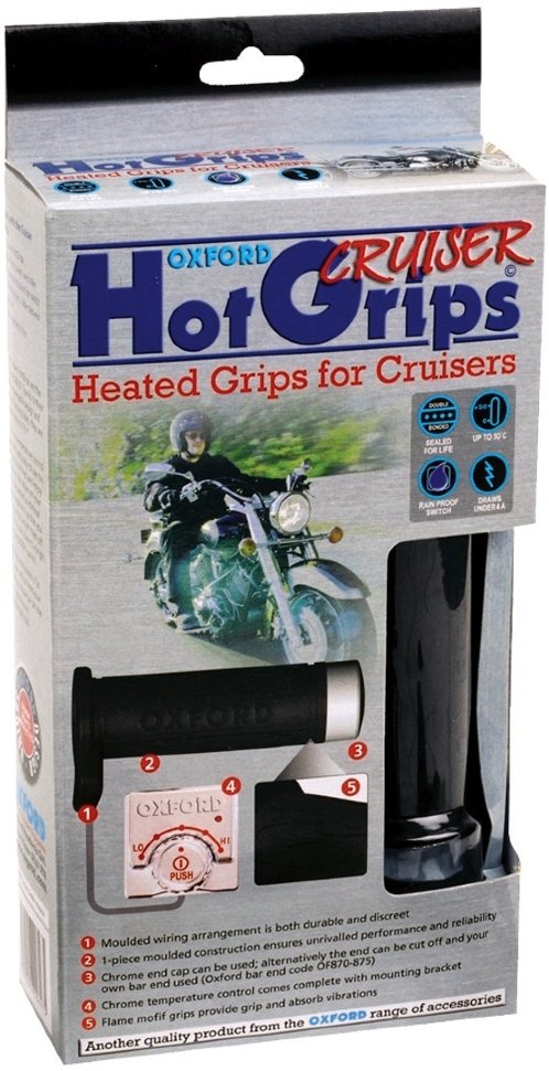 Ручка з підігрівом Oxford Hotgrips for Cruisers 1 Inch (OF697)