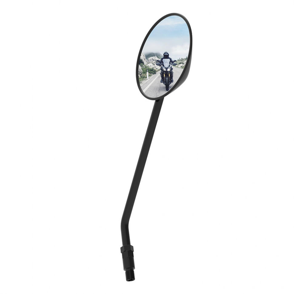 Змінне двостороннє мотозеркало Oxford Mirror Round Black (OX576)