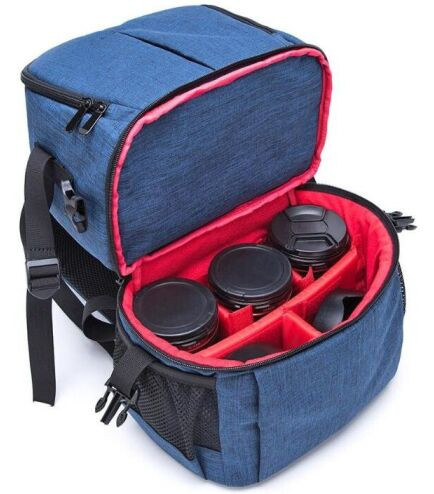 Рюкзак для фотоаппарата AccPro DAC-1721G Black/Red (57759)