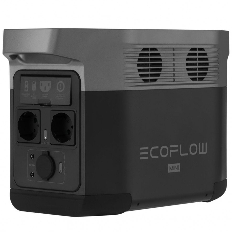 Комплект EcoFlow DELTA Mini + 220W Solar Panel (BundleDM+SP220W) (882 Вт·ч / 1400 Вт)