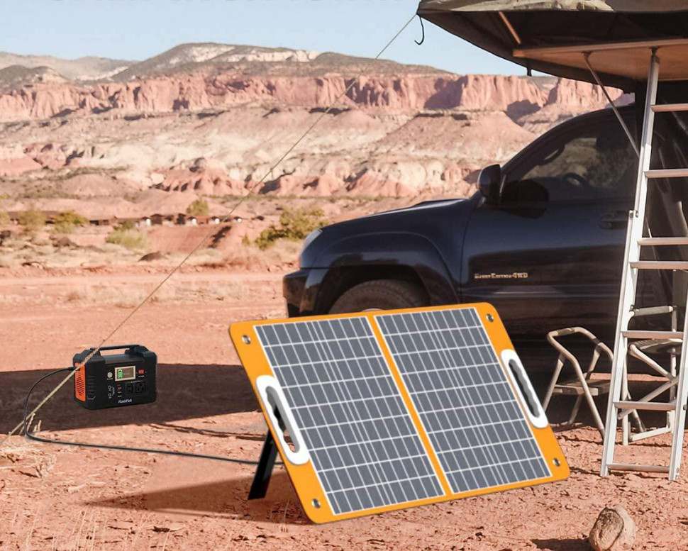 Солнечная панель Flashfish Foldable Solar Panel 60W (TSP60W)