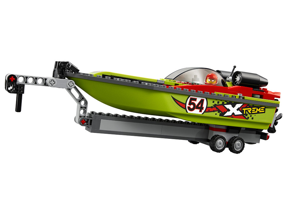 Конструктор Lego City: транспортировщик скоростных катеров (60254)
