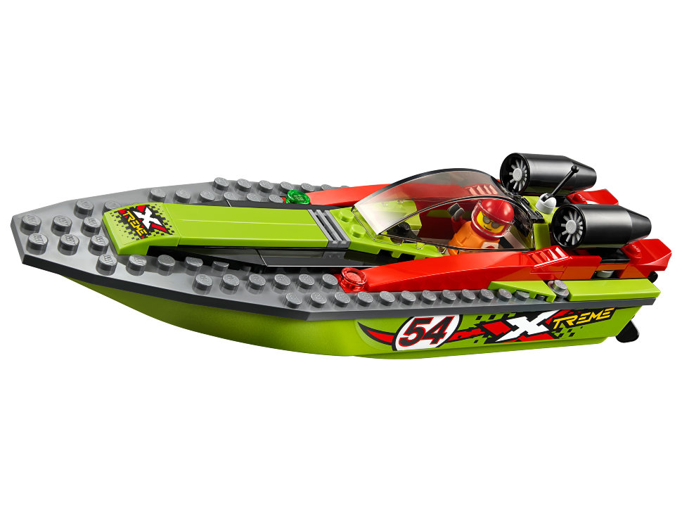 Конструктор Lego City: транспортировщик скоростных катеров (60254)