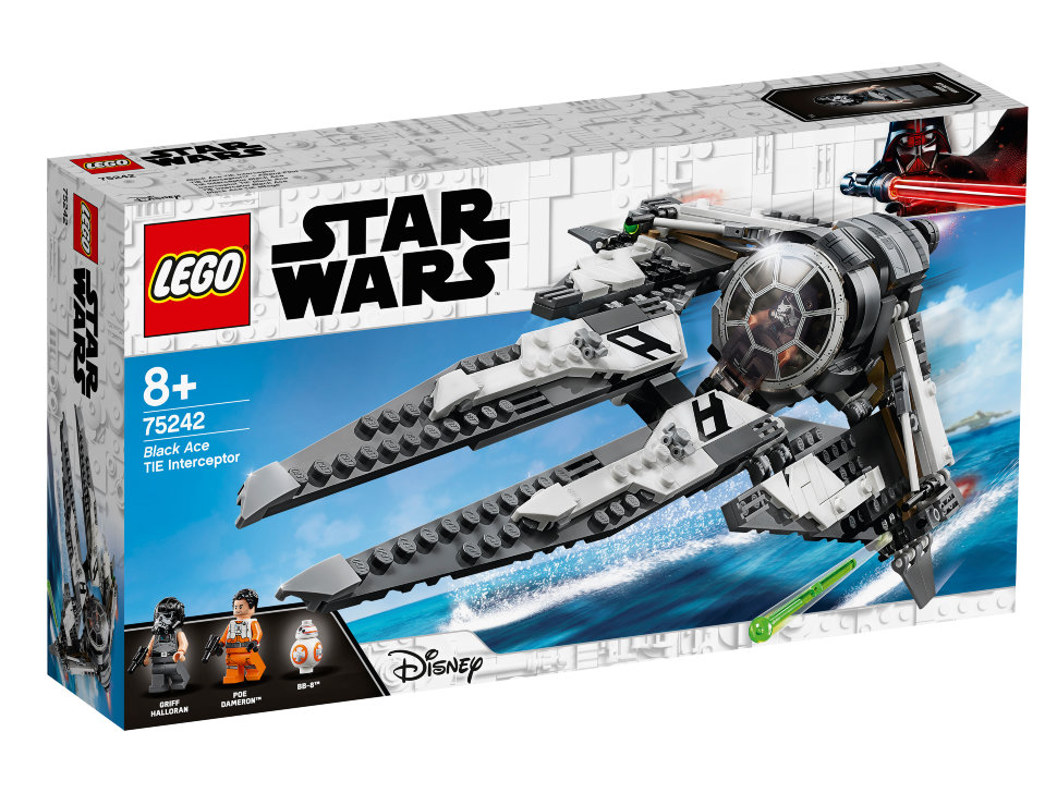 Конструктор Lego Star Wars: перехватчик Сид Чёрного аса (75242)