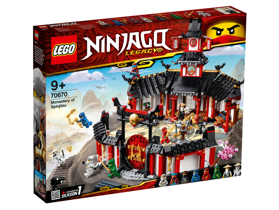 Конструктор Lego Ninjago: монастырь Кружитцу (70670)