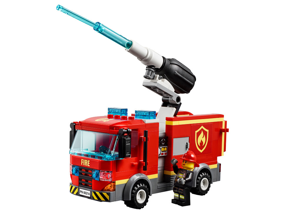 Конструктор Lego City: Пожар в бургер-кафе (60214)