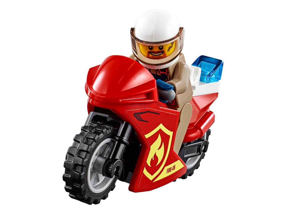 Конструктор Lego City: Пожар в бургер-кафе (60214)