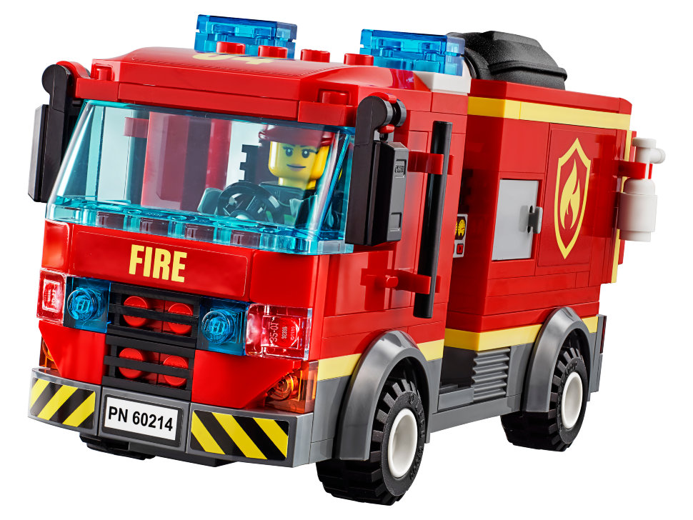 Конструктор Lego City: Пожар в бургер-кафе (60214)
