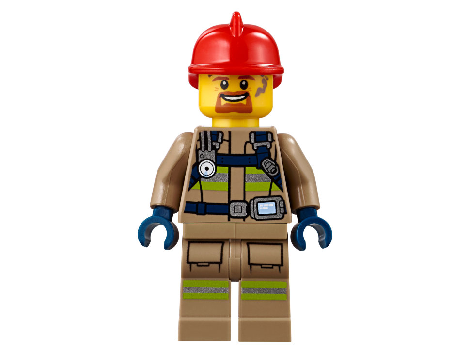 Конструктор Lego City: Пожар в бургер-кафе (60214)