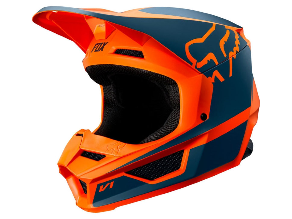 Мотошлем Fox V1 Przm Helmet Orange
