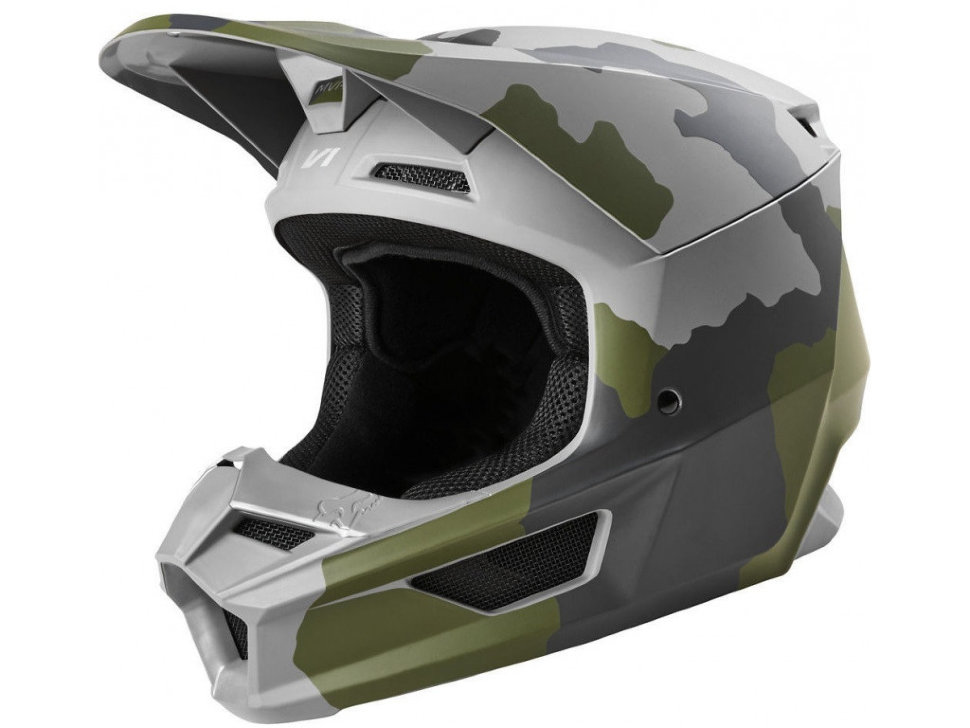 Мотошлем детский FOX YTH V1 Przm Camo