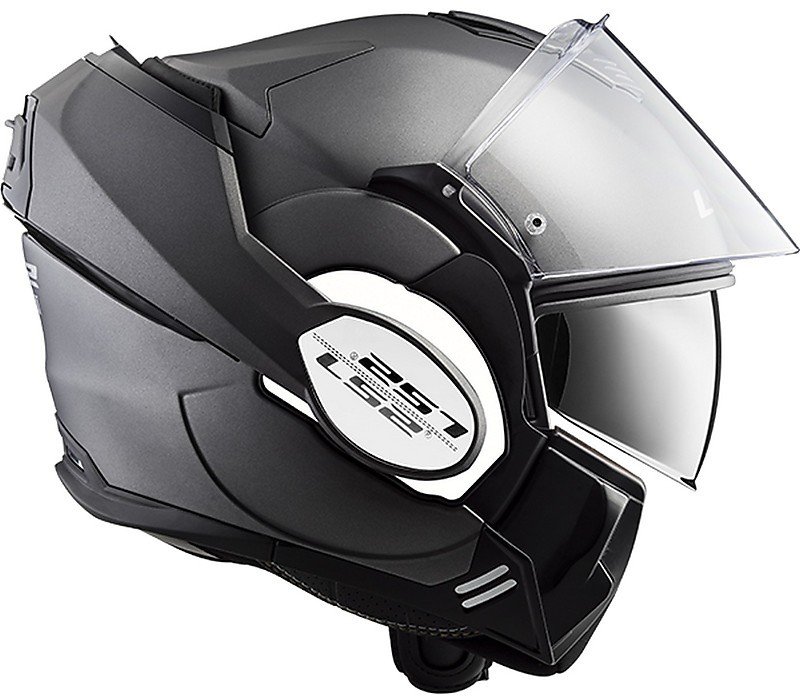 Мотошлем LS2 FF399 Valiant Single Mono Matt Titanium