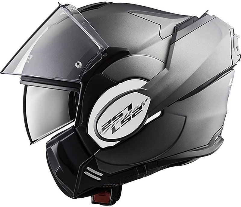 Мотошлем LS2 FF399 Valiant Single Mono Matt Titanium