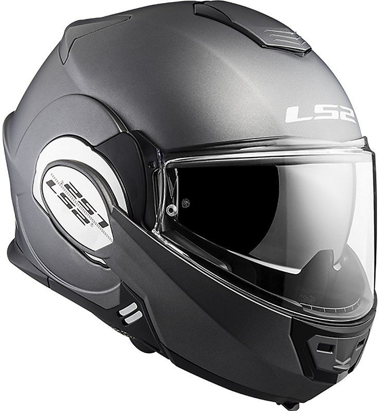 Мотошлем LS2 FF399 Valiant Single Mono Matt Titanium