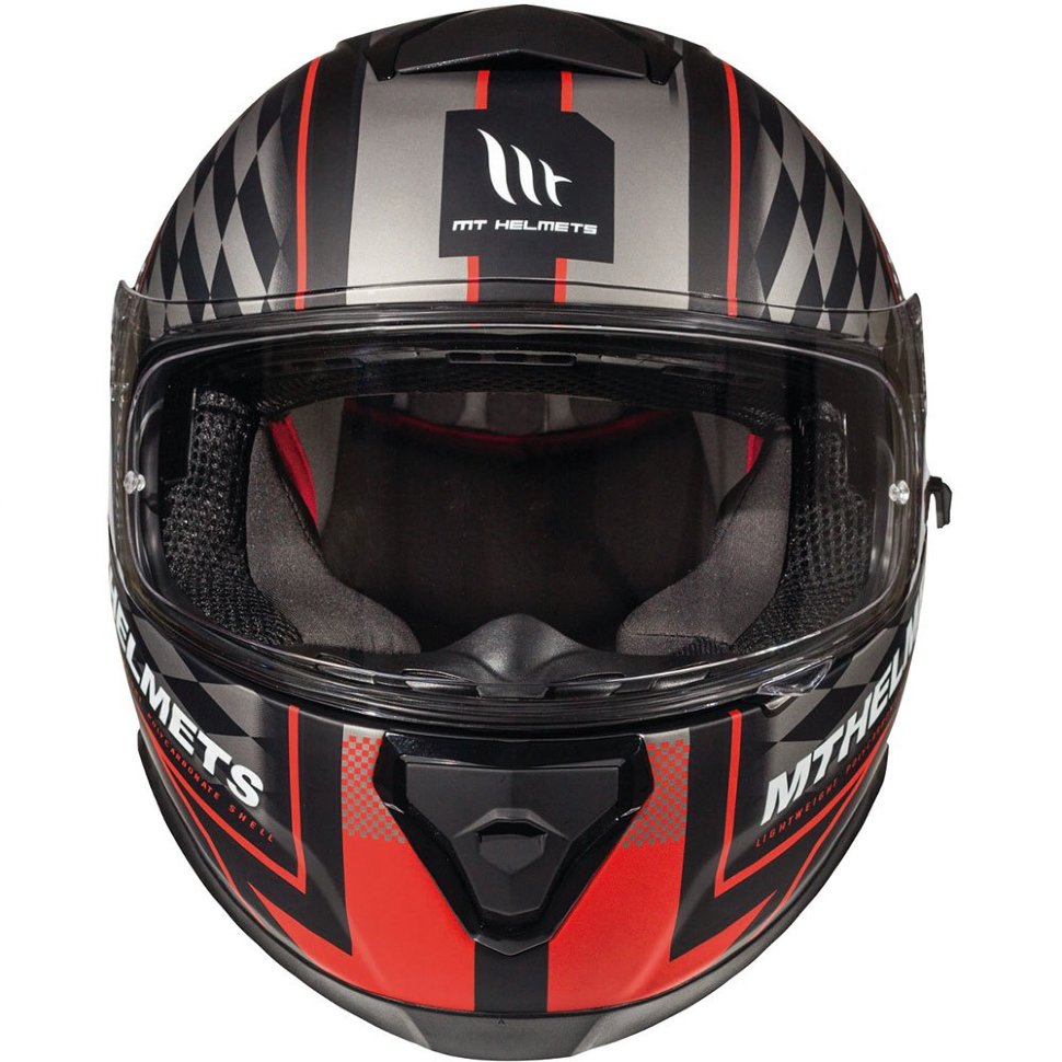 Мотошлем MT Helmets Thunder 3 SV Isle Of Man Matt Red/Black