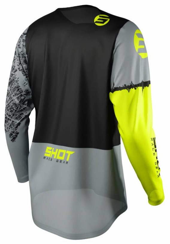 Мотоджерси Shot Racing Devo Storm Yellow