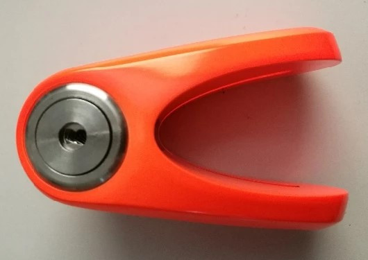Мотозамок дисковый Kovix KV2 FO Fluorescent Orange (KV2 FO)