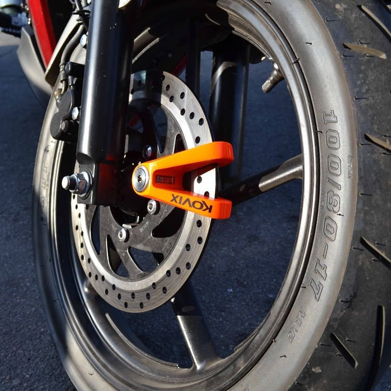 Мотозамок дисковый Kovix KV2 FO Fluorescent Orange (KV2 FO)