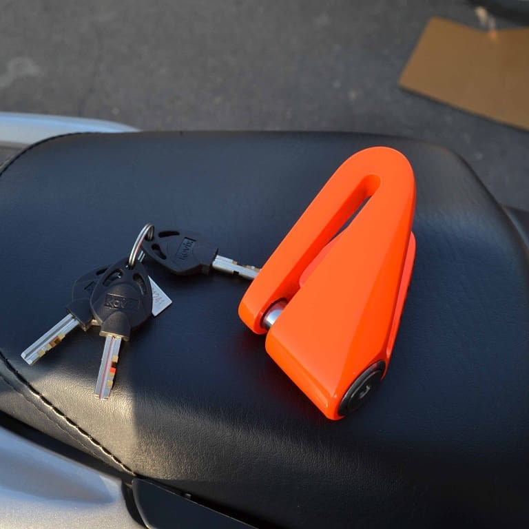 Мотозамок дисковый Kovix KV2 FO Fluorescent Orange (KV2 FO)