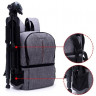 Рюкзак для фотоаппарата AccPro DAC-1721R Grey/Red (32732)